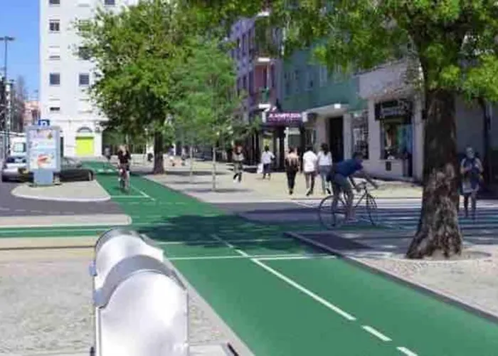 דירה Ola ! Central Lightning Quiet View Garden 10mn Airport ליסבון